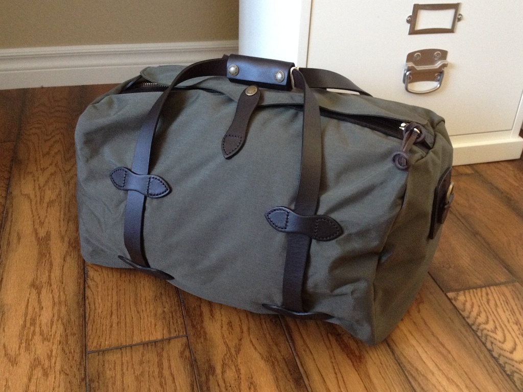 Filson Duffle Bag Medium Tan, perfect travel-bag